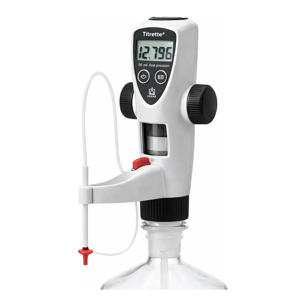 Thermo Fisher Scientific Titrette Digital Bottle-Top Burets, 50mL capacity