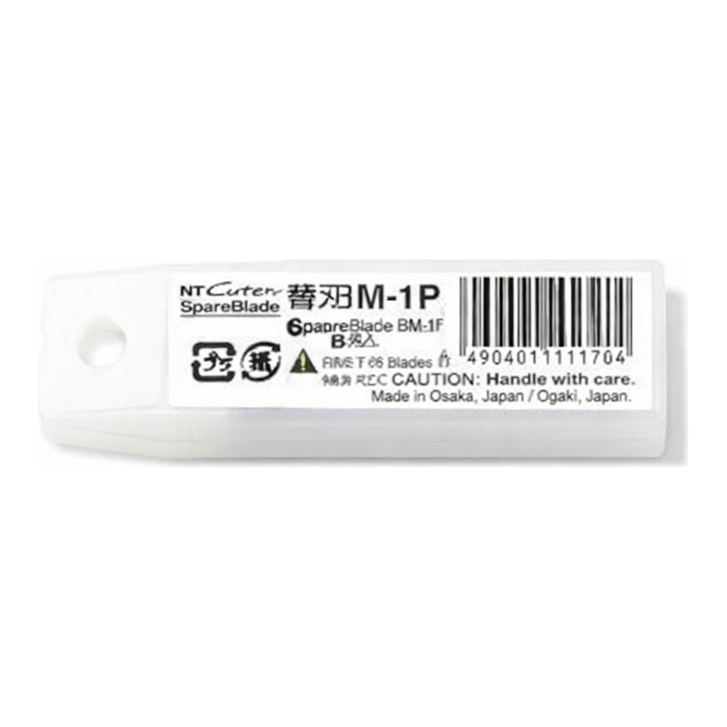 OFFICENEX NT 아크릴 커터칼날 BM-1P(BM-1P, 6개입)