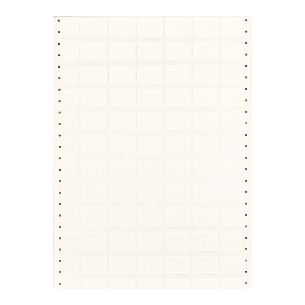 Brady DATAB Coated Cloth Labels with Permanent Adhesive