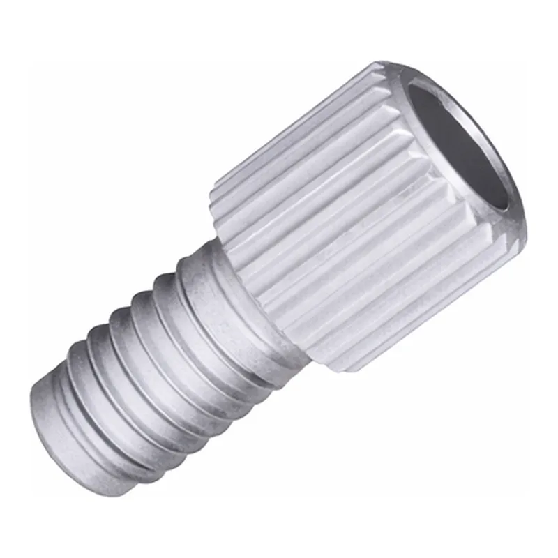 Waters Nut, Fingertight, Short, 1/16 in, 10-32