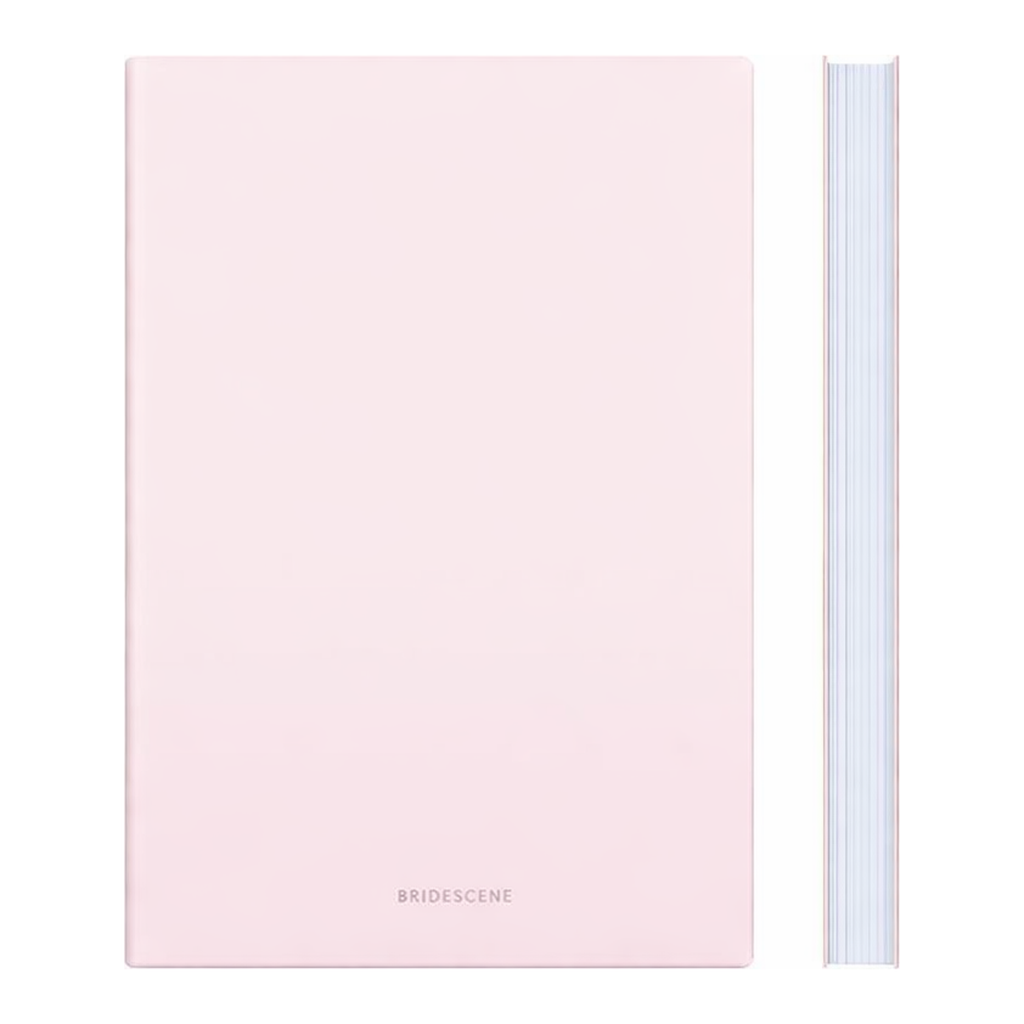 OFFICENEX DELI EN140L 파스텔 소프트커버 양장 다이어리 A5 (핑크)(80g, 라인내지 96매)