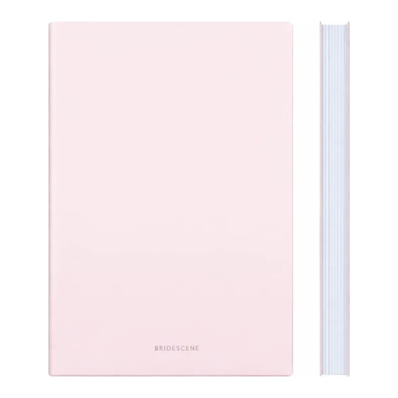 OFFICENEX DELI EN140L 파스텔 소프트커버 양장 다이어리 A5 (핑크)(80g, 라인내지 96매)