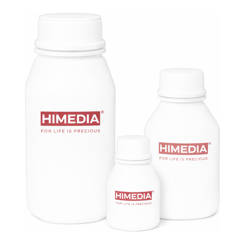 Himedia ITS-B Supplement 100X, Liquid w/ 1 mg per ml Insulin from bovine pancreas, 0.55 mg per ml Human Transferrin, 0.5 µg per ml Sodium Selenite and 50 mg per ml Bovine serum albumin in Earle`s Balanced Salt Solution w/o Phenol red