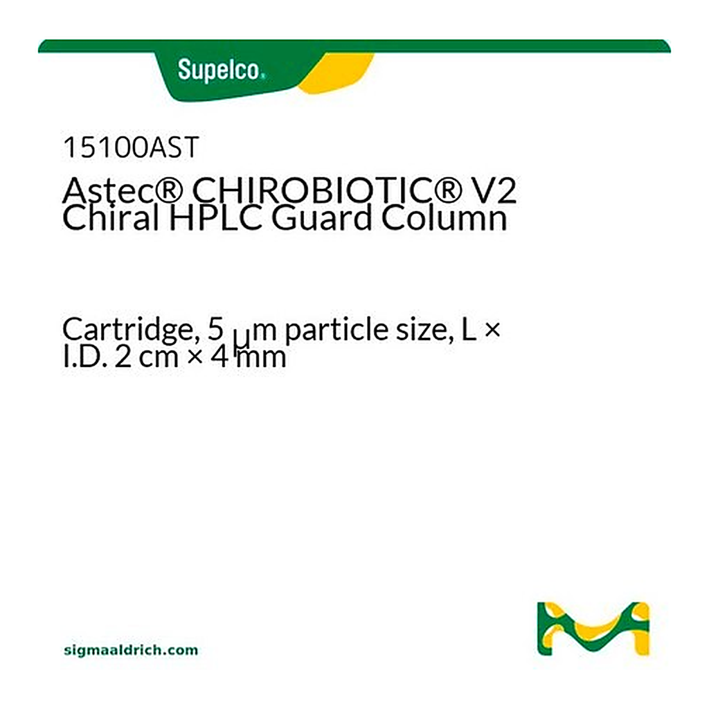 Merck Astec(R) CHIROBIOTIC(R) V2 Chiral HPLC Guard Column