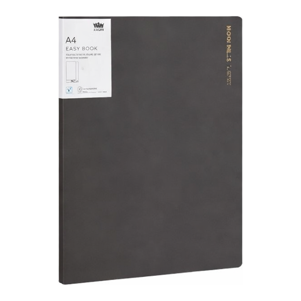 OFFICENEX 누사인 클래식 클리어파일 40P (다크그레이)