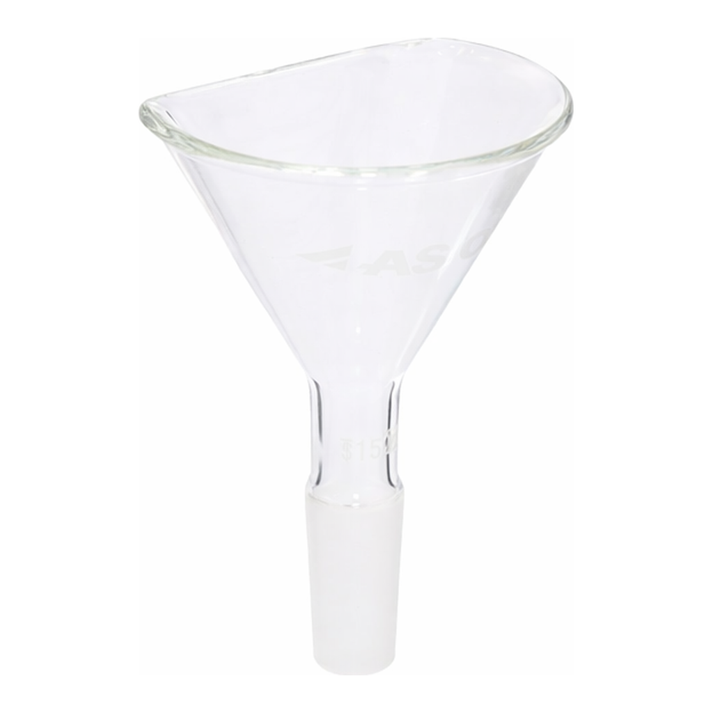AS ONE powder funnel (Flat Type) 50 mm