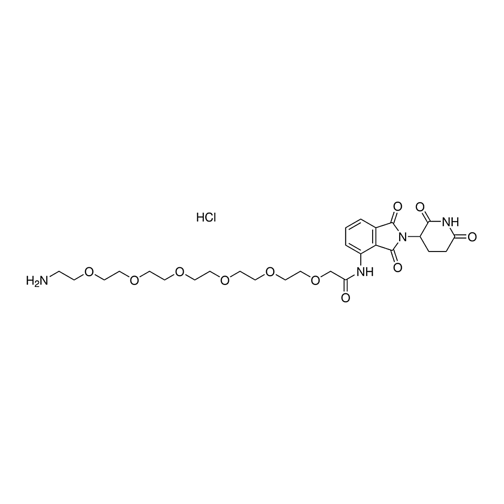 Merck Pomalidomide-PEG6-NH2 hydrochloride