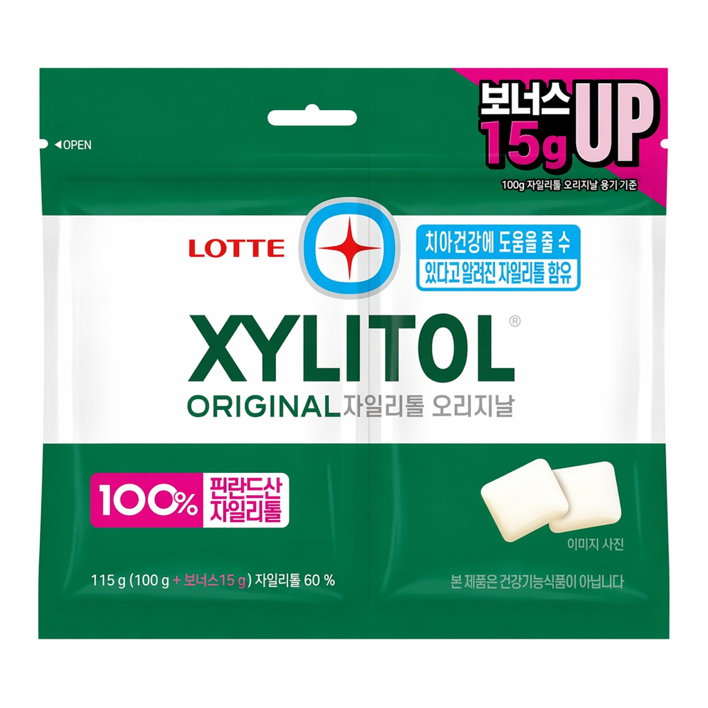 OFFICENEX [P]롯데 자일리톨 트윈리필(115g)