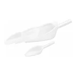Daihan Science VITLAB HDPE Traditional Scoop, Tapered Filling Edge, Natural Color, 15~1,250㎖,