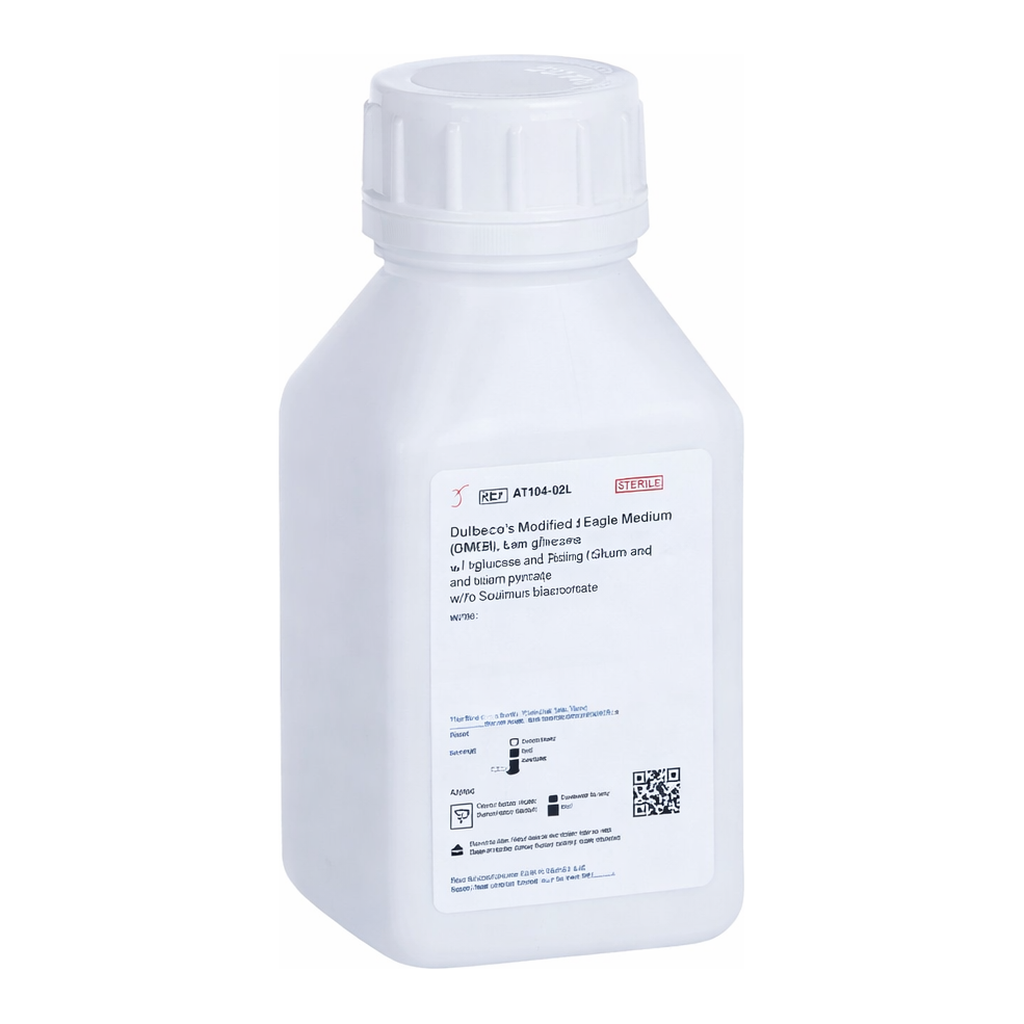 Himedia Dulbecco`s Modified Eagle Medium (DMEM), Low glucose w/ 1gm Glucose per litre, L-Glutamine and Sodium pyruvate w/o Sodium bicarbonate