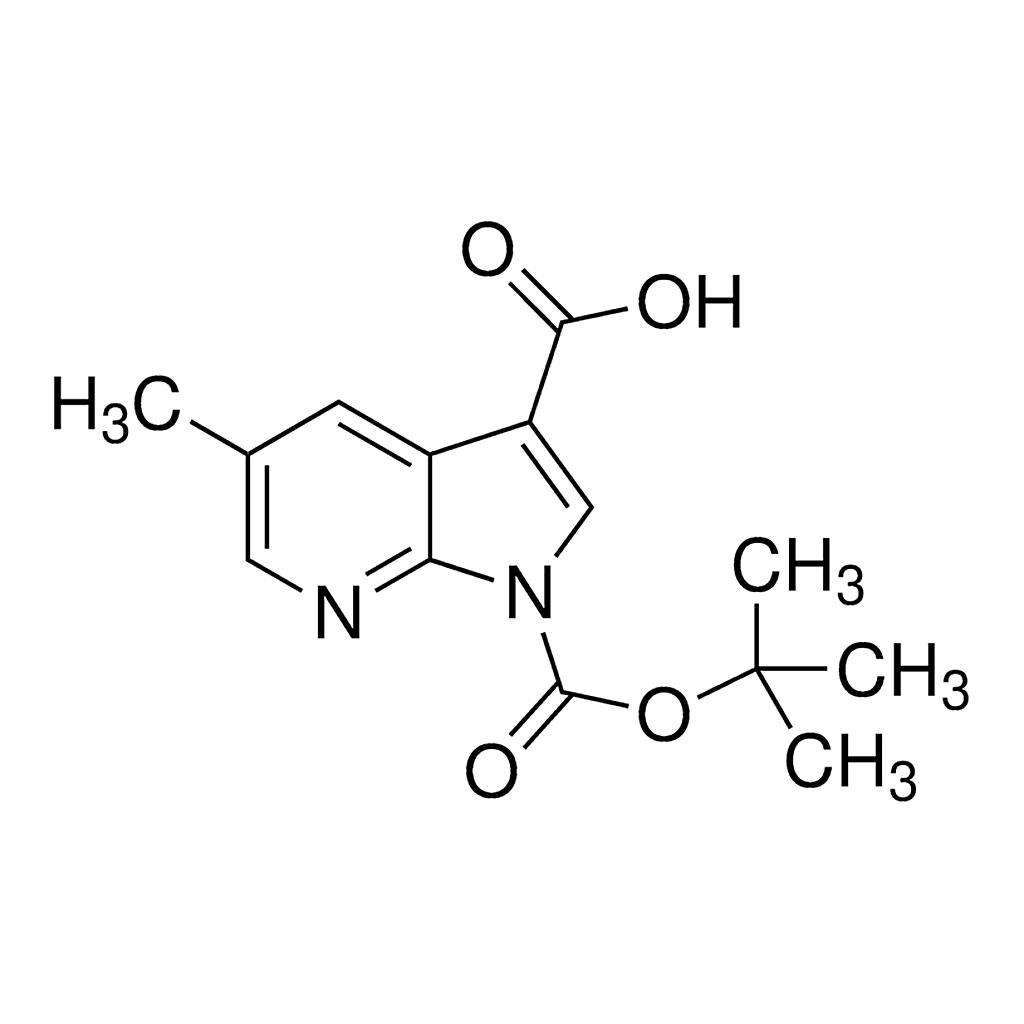 Merck 1-(tert-Butoxycarbonyl)-5-methyl-1H-pyrrolo[2,3-b]pyridine-3-carboxylic acid