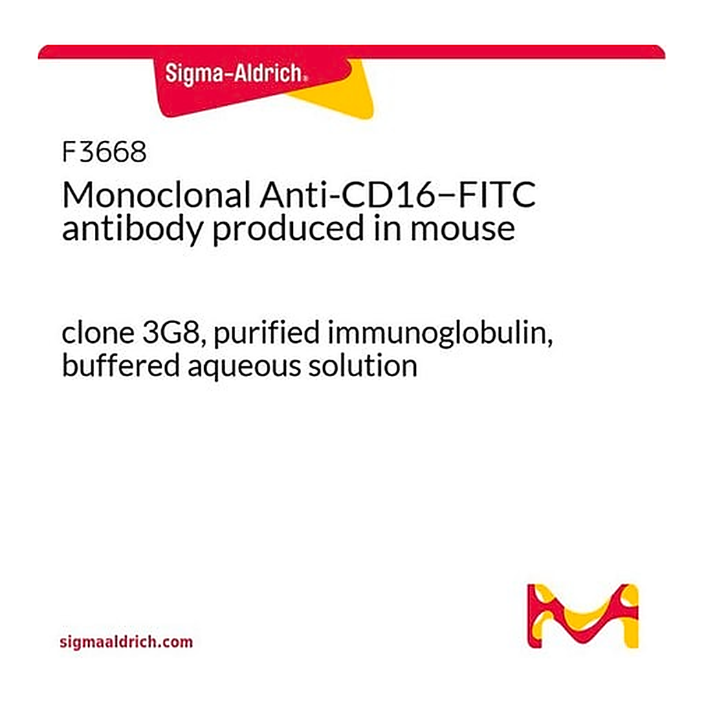 Merck Monoclonal Anti-CD16-FITC antibody produced in mouse