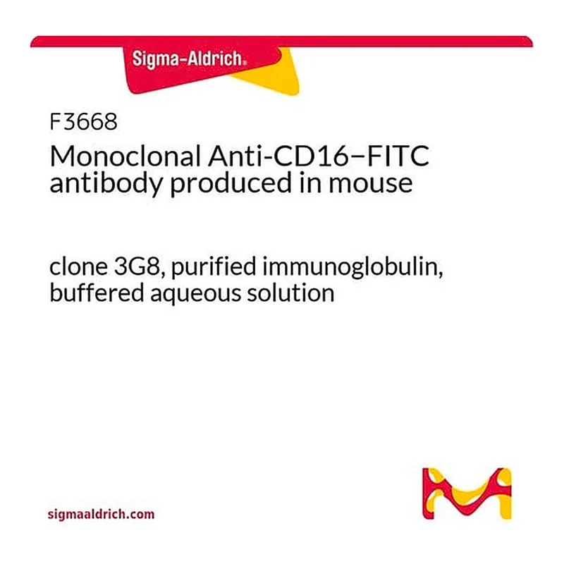 Merck Monoclonal Anti-CD16-FITC antibody produced in mouse