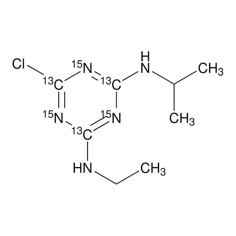 Merck Atrazine-(triazyl-13C3,15N3)