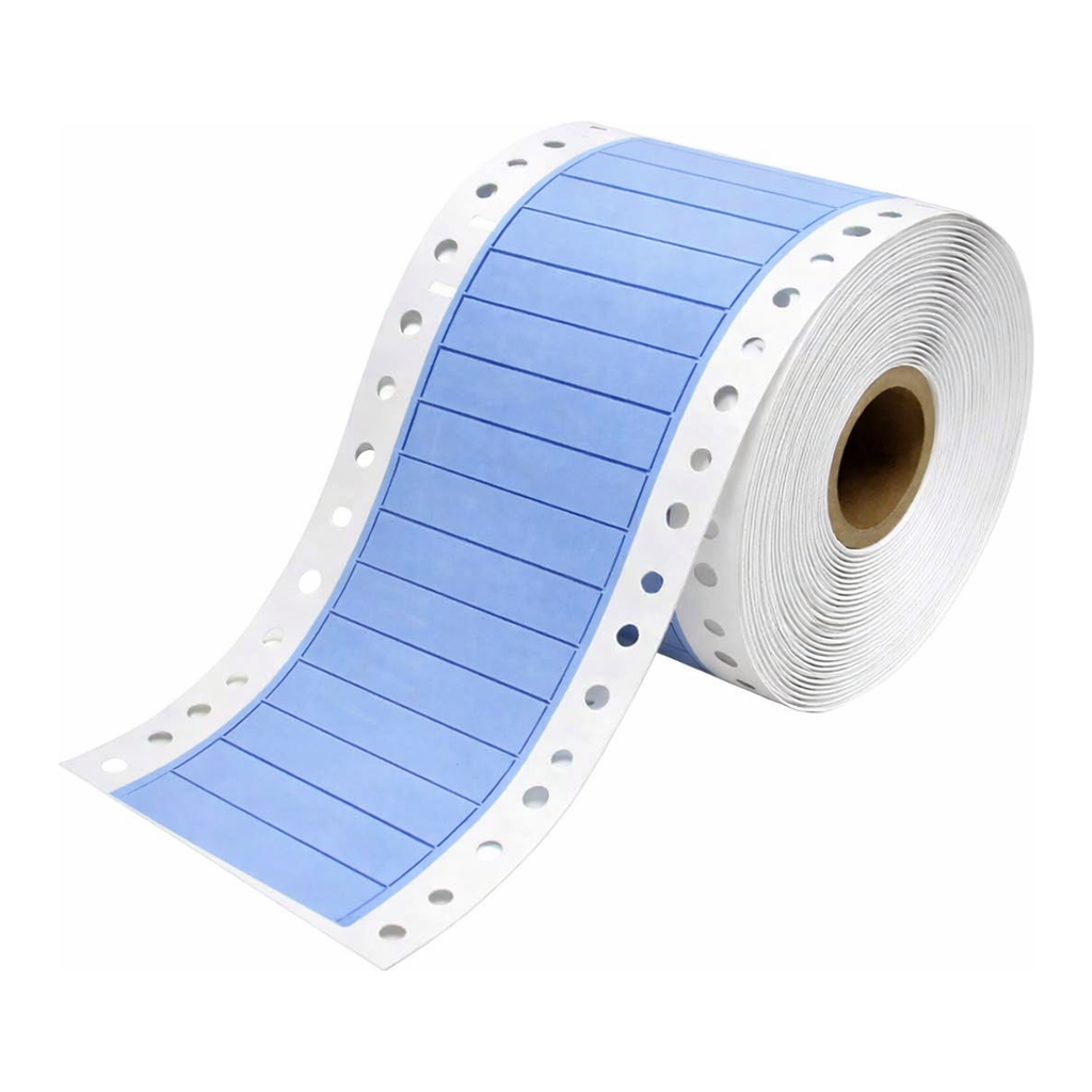 Brady PermaSleeve Heat Shrink Wire and Cable Labels, 1/4" Dia, for 1" Small Core Printers