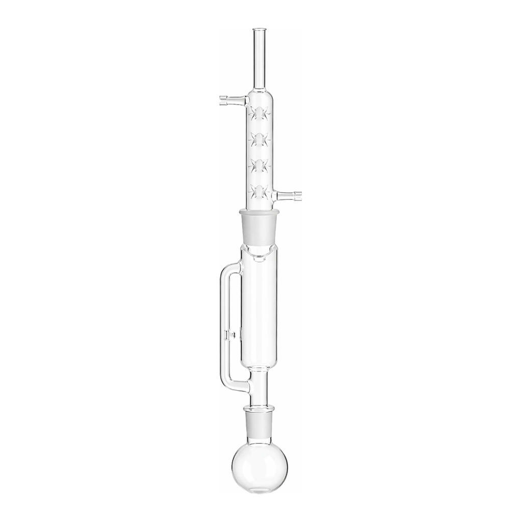 Merck Pyrex(R) extraction apparatus with Allihn condenser, jointed