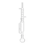 Merck Pyrex(R) extraction apparatus with Allihn condenser, jointed