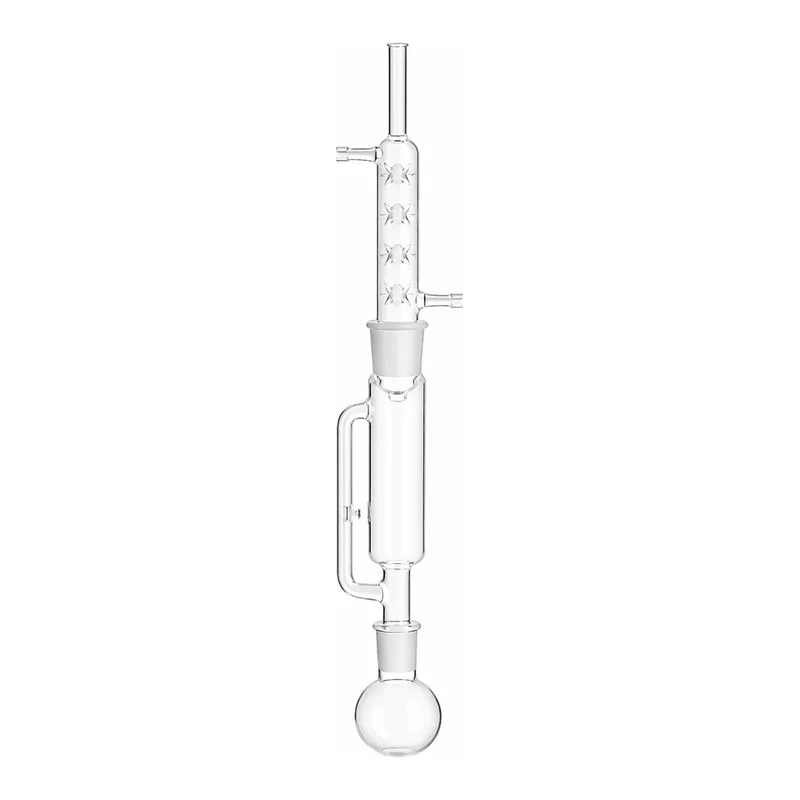 Merck Pyrex(R) extraction apparatus with Allihn condenser, jointed