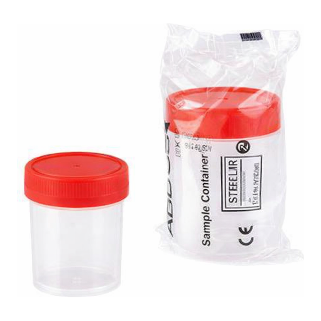 AS ONE Sterile Sample Container(Individual Packaging), 멸균 샘플 용기(개별 포장)