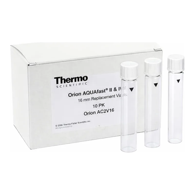 Thermo Fisher Scientific Orion AQUAfast Short Path Length Plastic Vials, High Level Chlorine, 10mm