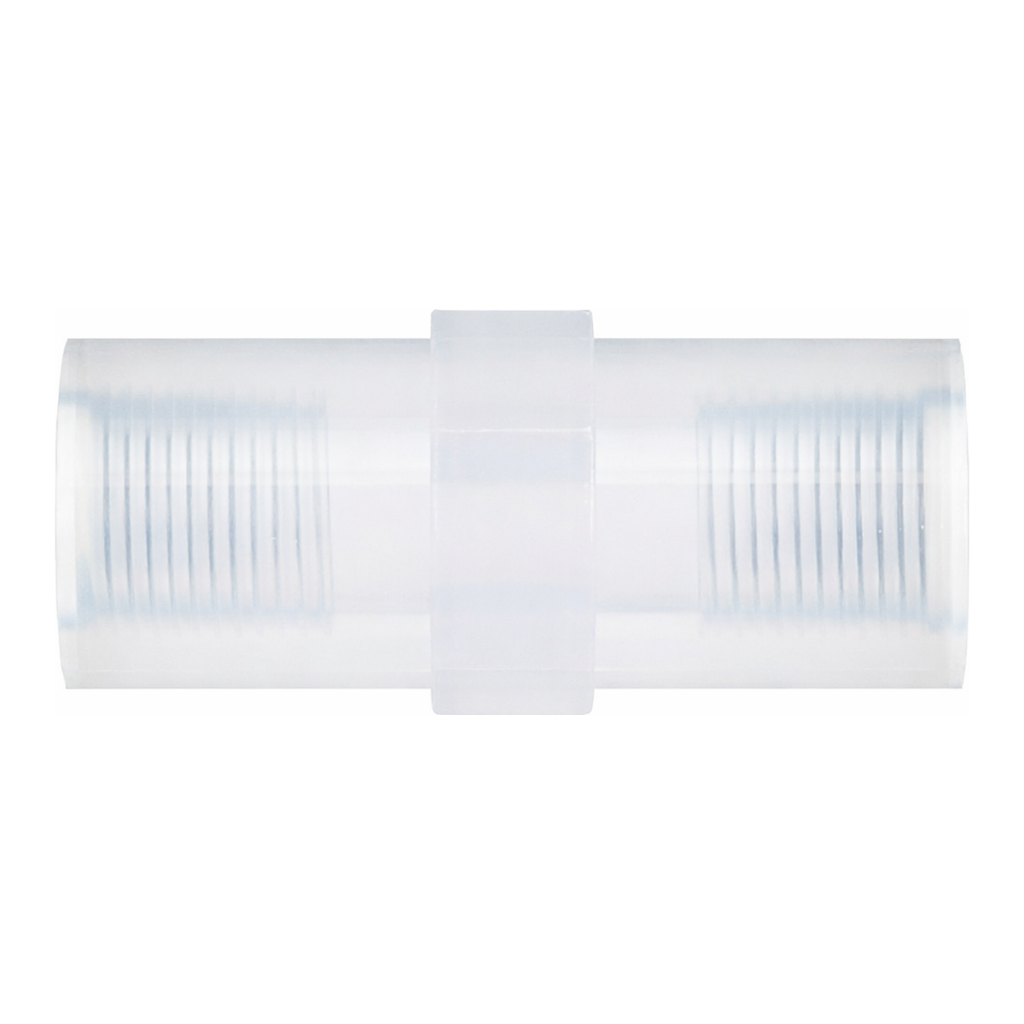 Thermo Fisher Scientific Straight threaded coupling, PFA, 1/4 in. NPT(F)