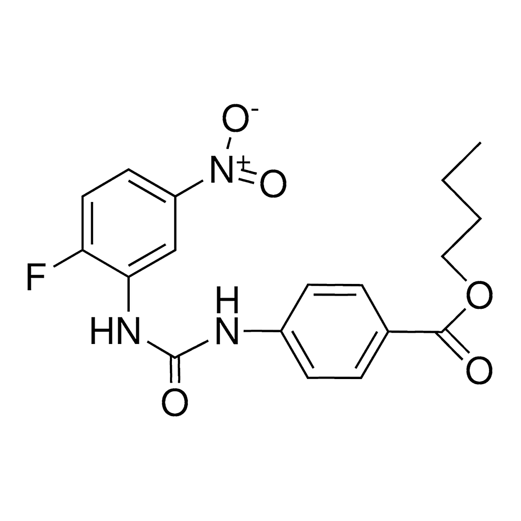 Merck BUTYL 4-(3-(2-FLUORO-5-NITROPHE-