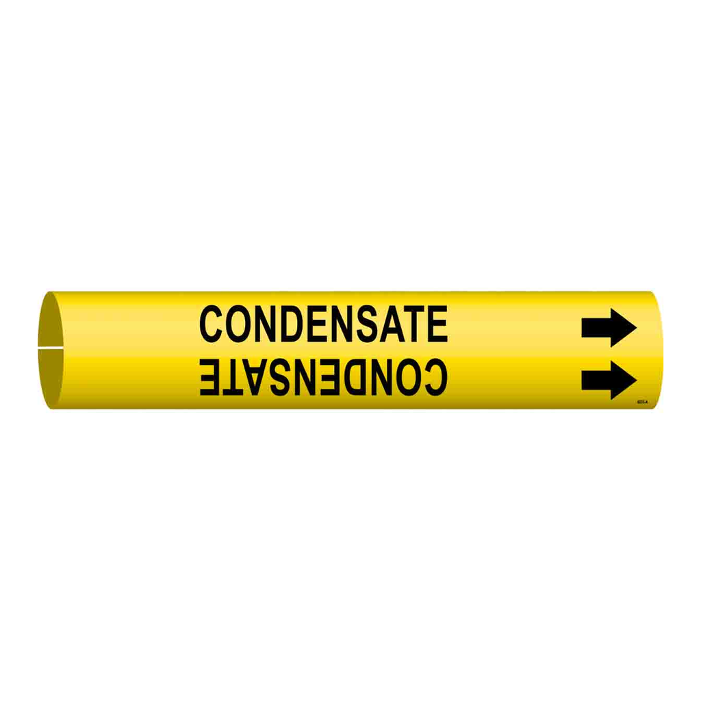 Brady CONDENSATE Snap-On/Strap-On Pipe Marker