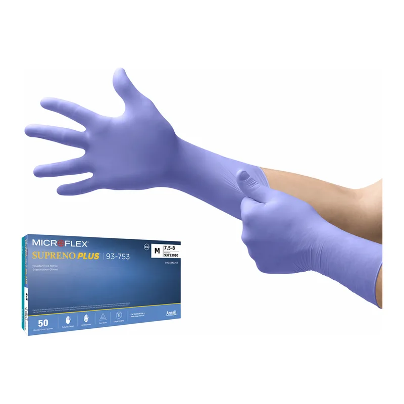 Ansell Ansell MicroFlex 수프레노 플러스 93-753 (1pack 50ea) 니트릴 검사용 장갑