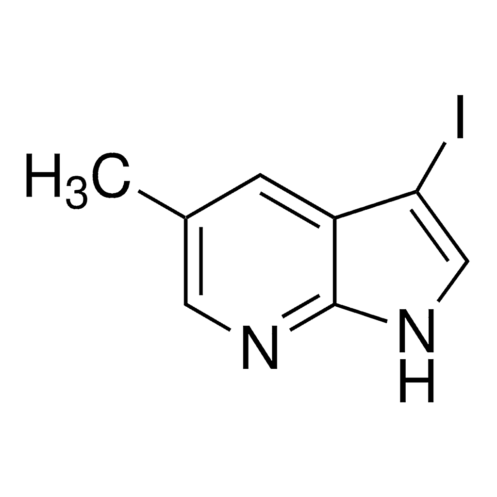 Merck 3-Iodo-5-methyl-1H-pyrrolo[2,3-b]pyridine