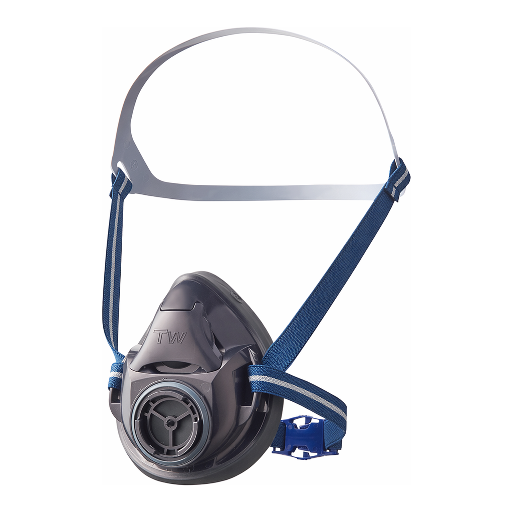 AS ONE Both Dust and Gas Proof Test Mask, 방진·방독 검정 마스크