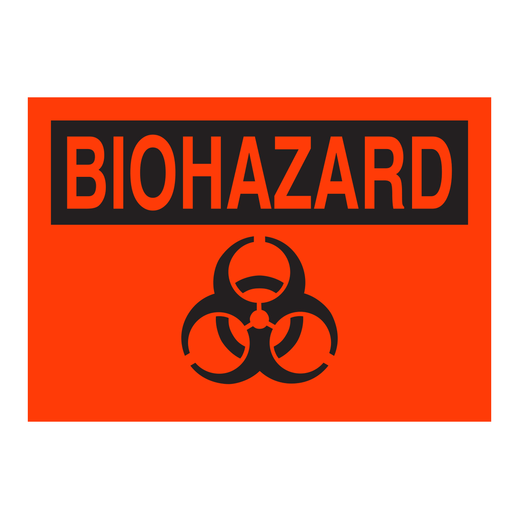 Brady Biohazard Labels