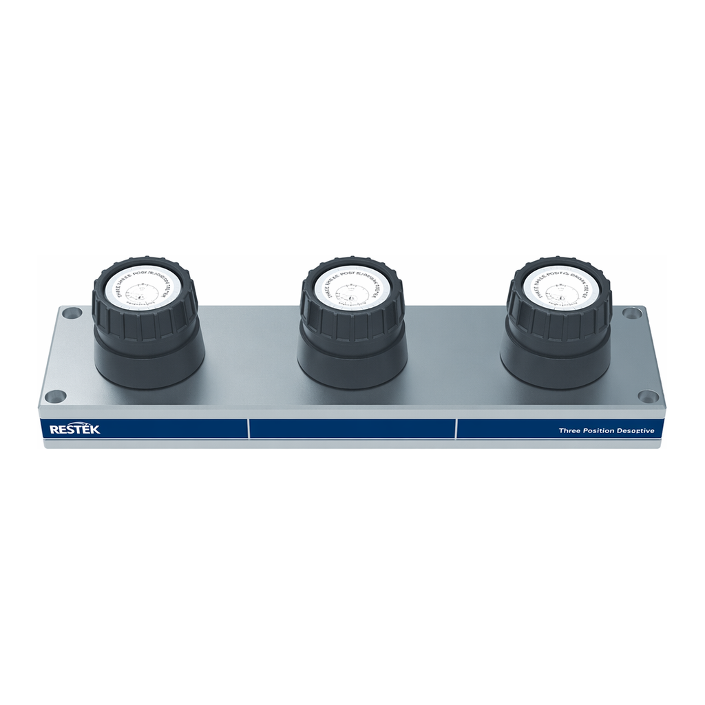 Restek Super-Clean Baseplate, Three Position Baseplate For Three Cartridge Filters