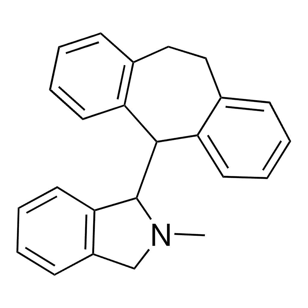 Merck 1-(10,11-DIHYDRO-5H-DIBENZO(A,D)CY