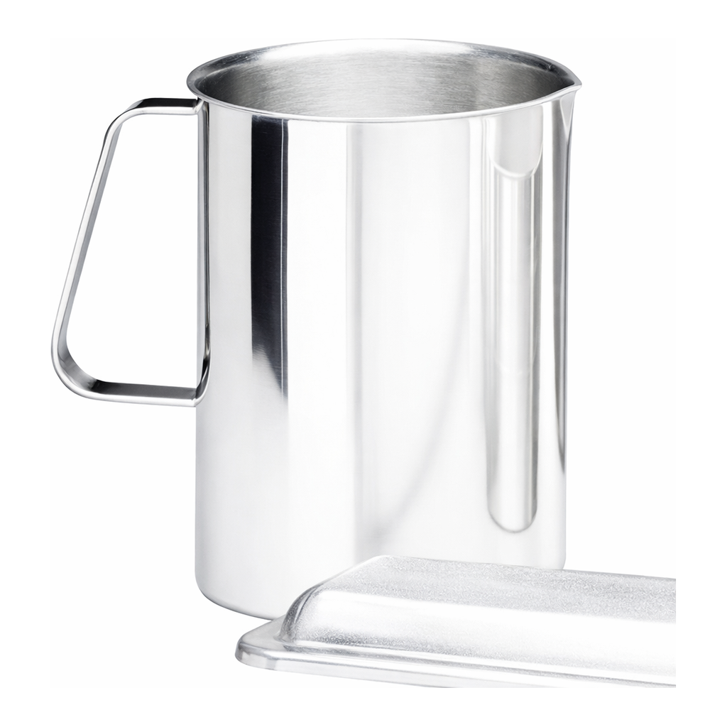 Thermo Fisher Scientific Cole-Parmer Stainless Steel Pouring Beaker, 4 qt,