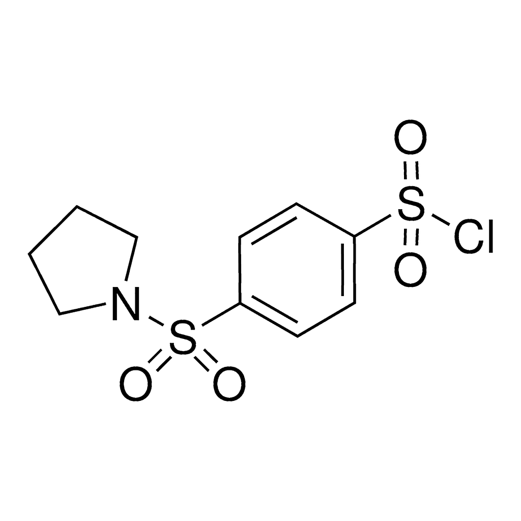 Merck 4-(pyrrolidine-1-sulfonyl)-benzenesulfonyl chloride