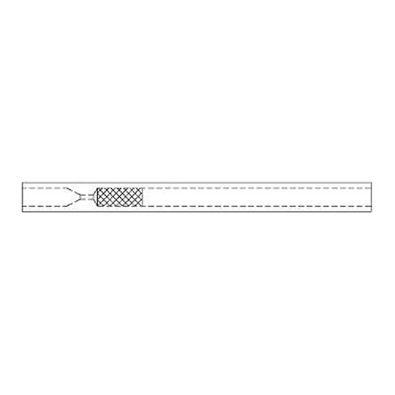Restek Recessed Gooseneck Liner, 4mm x 6.5 x 78.5 for Agilent GCs Deact., w/Deact. Wool, 5pk