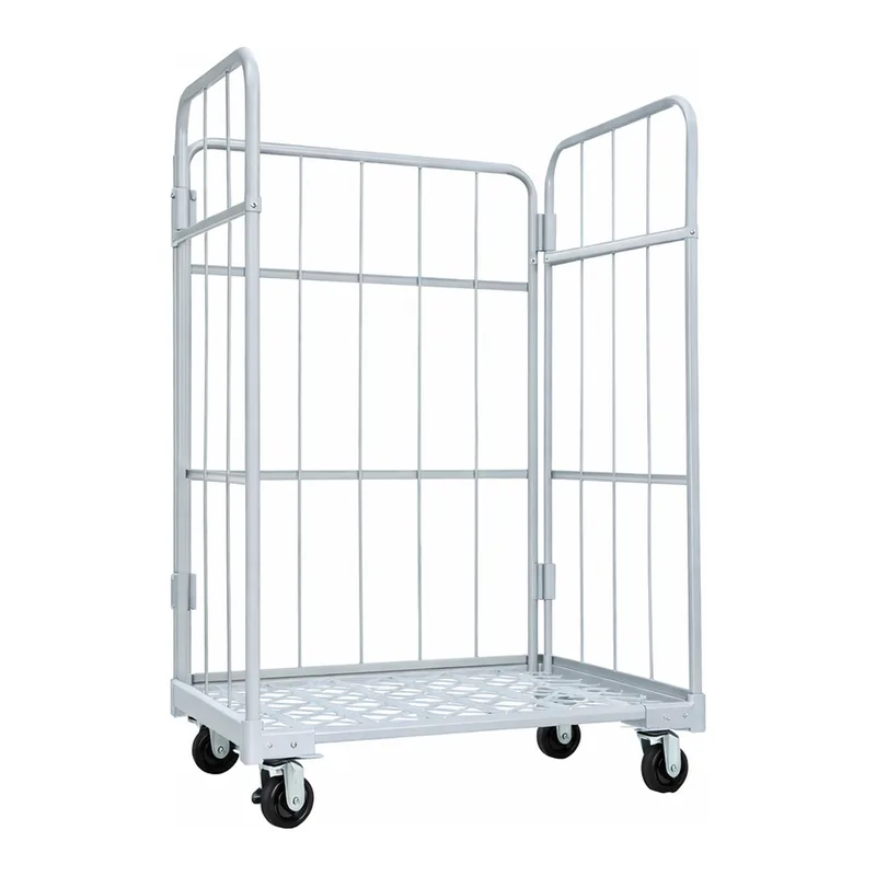 AS ONE Aluminium Basket Cart (Unpan-kun), 알루미늄제 바스켓 대차