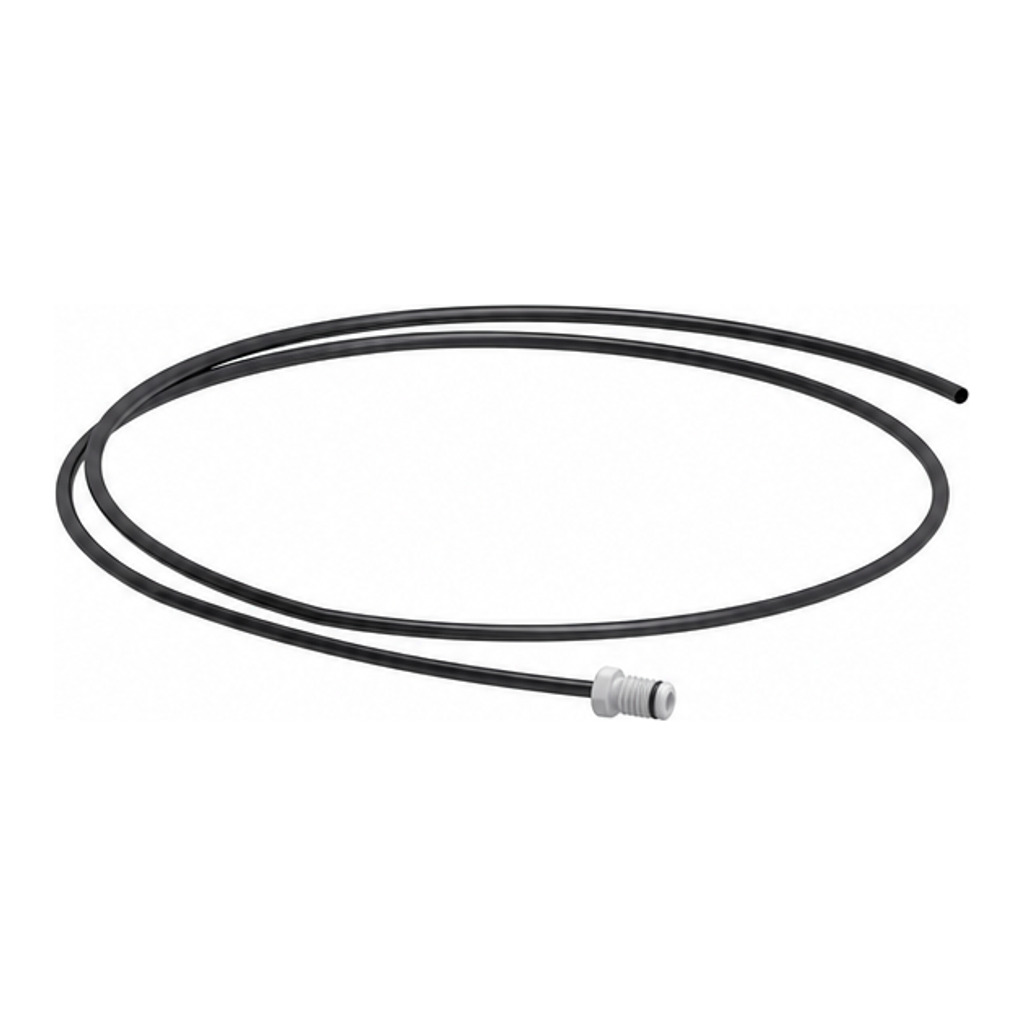Ventilation tube, with check valve