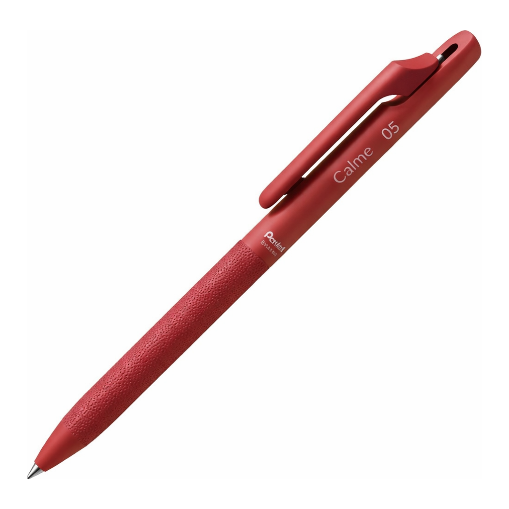 OFFICENEX 펜텔 카르므 볼펜 적색(0.5mm/바디색상:레드/BXA105B-B)