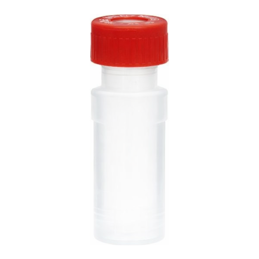 Restek Filter Vials, 0.2um PVDF, Non-Slit Cap 100-pk., Thomson SINGLE StEP nano Red Cap
