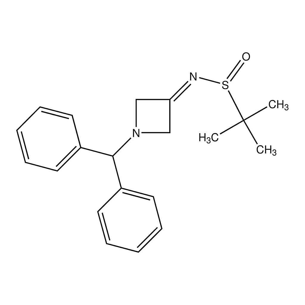 Merck N-(1-Benzhydrylazetidin-3-ylidene)-2-methylpropane-2-sulfinamide