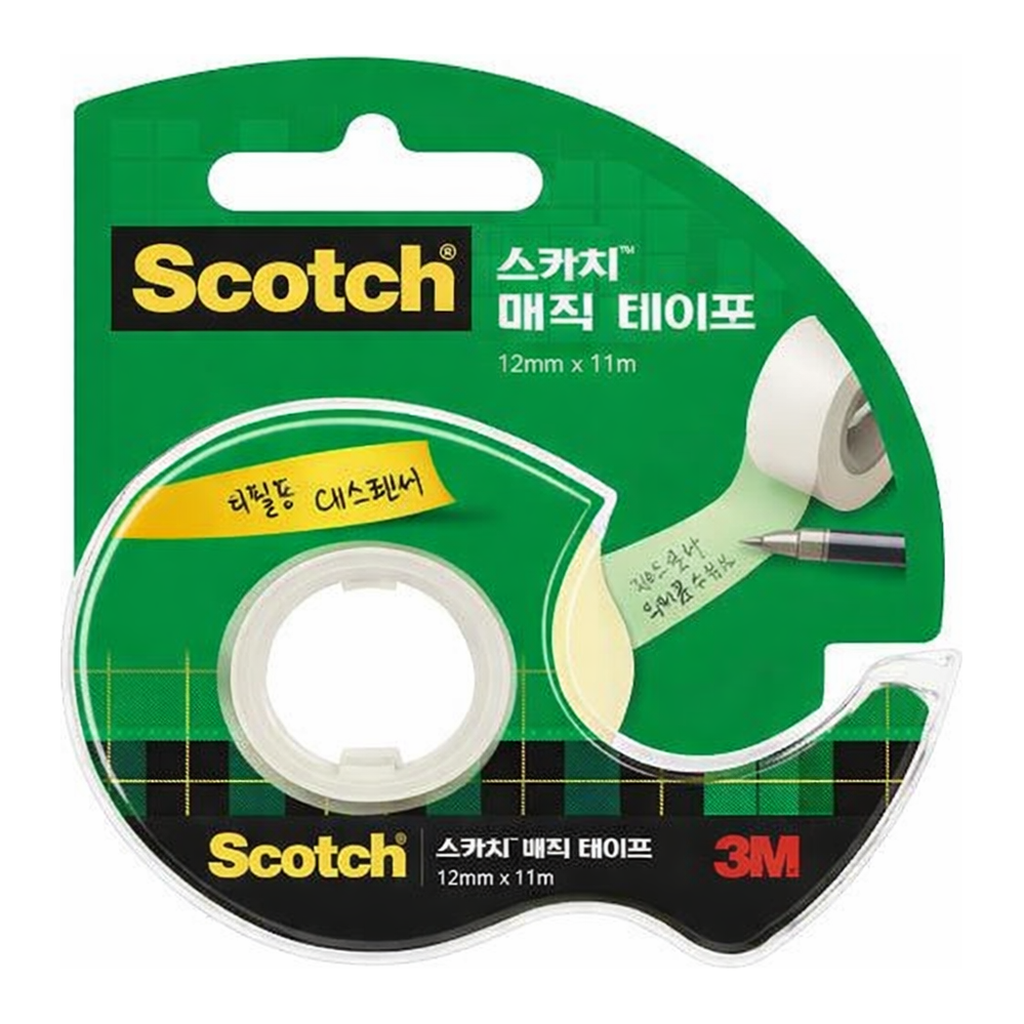 OFFICENEX 3M 스카치 매직테이프 104A(12mmx11M)