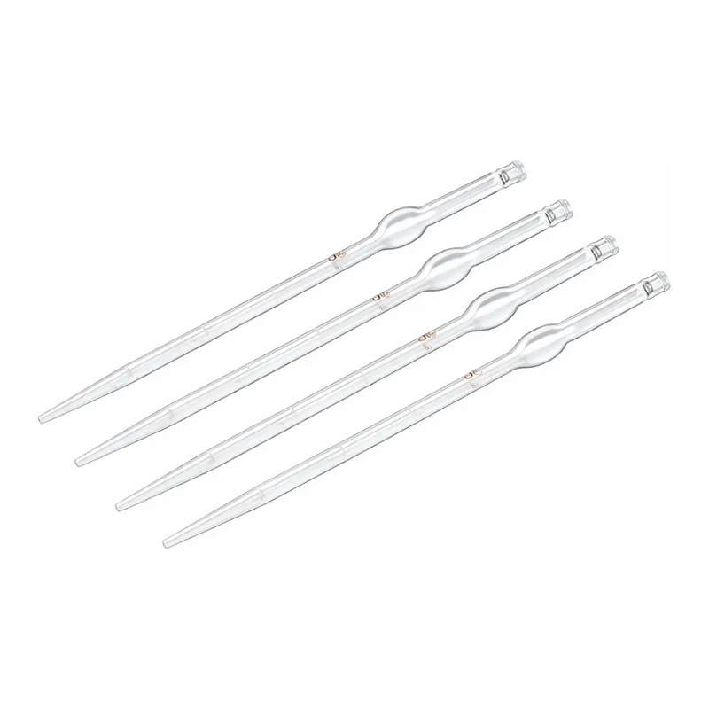 AS ONE KOMAGOME Pipette Glass(Easy-View Printed Scale. Boroslicate Glass), 코마고메 피펫(보기쉬운 인쇄눈금. 경질 유리제)