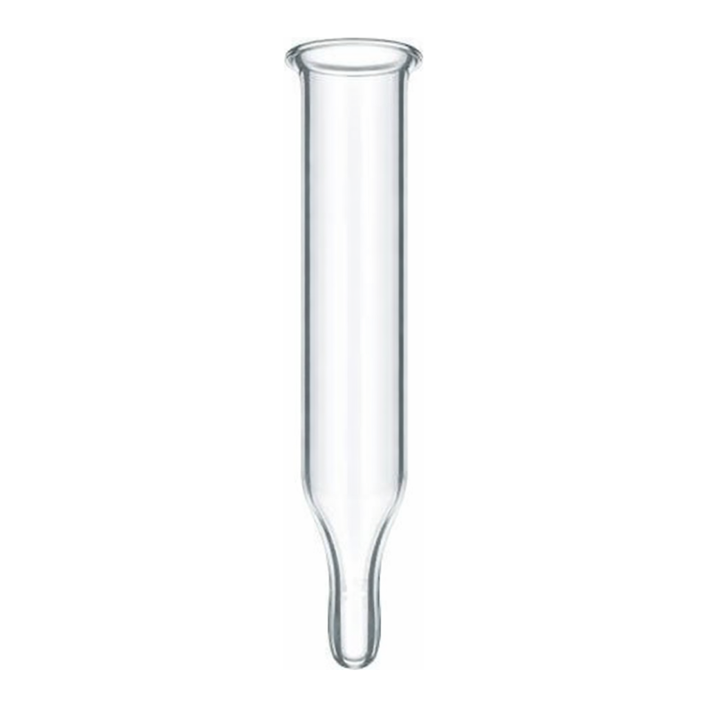 Restek Vial Inserts, For LO Crimp Top Vial 250ul Glass Flange 100Pack