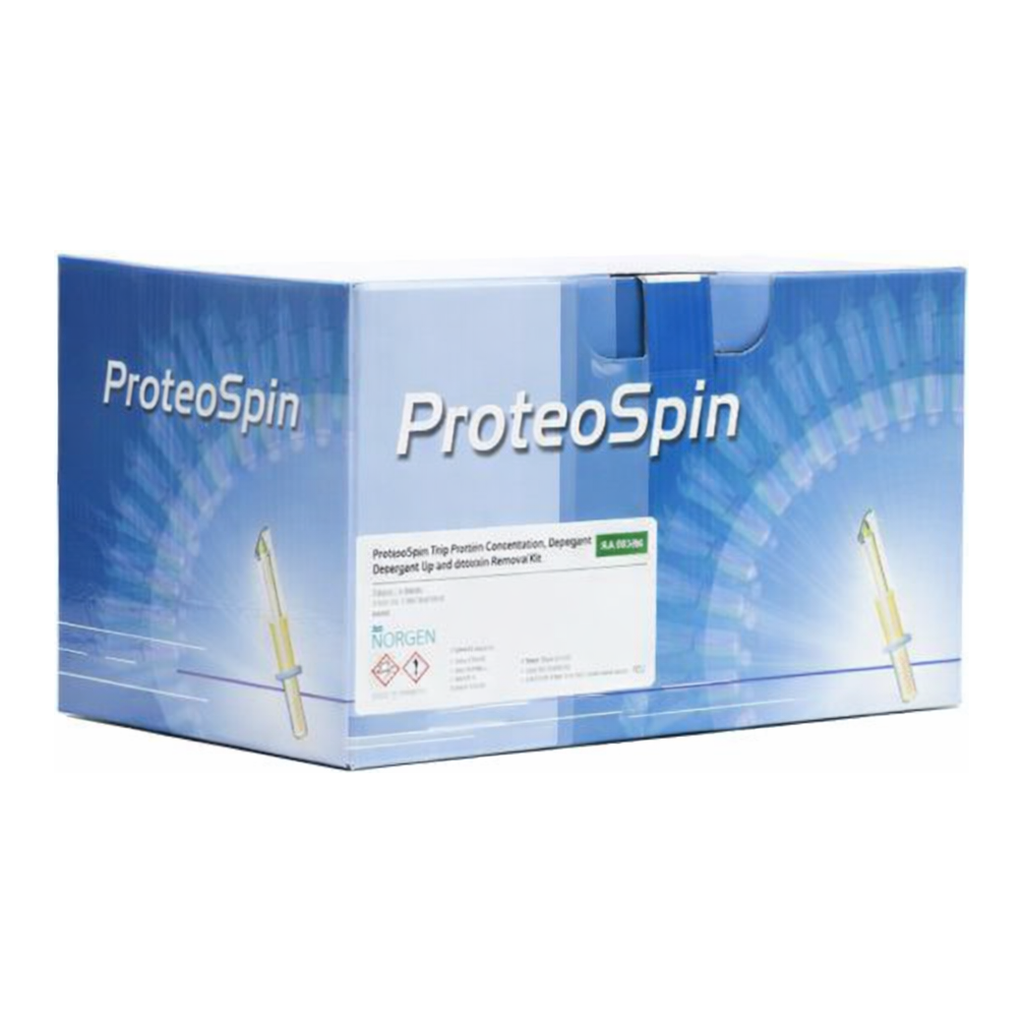 Norgen ProteoSpin Total Protein Concentration, Detergent Clean-Up and Endotoxin Removal Mini Kit