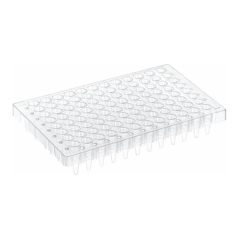 Thermo Fisher Scientific PCR Plate, 96-well, segmented, semi-skirted, green