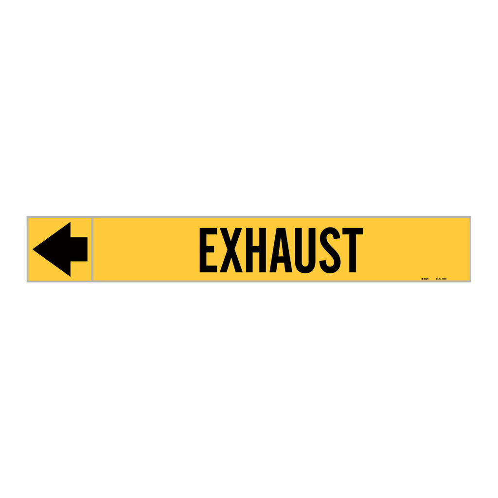 Brady EXHAUST Duct Markers