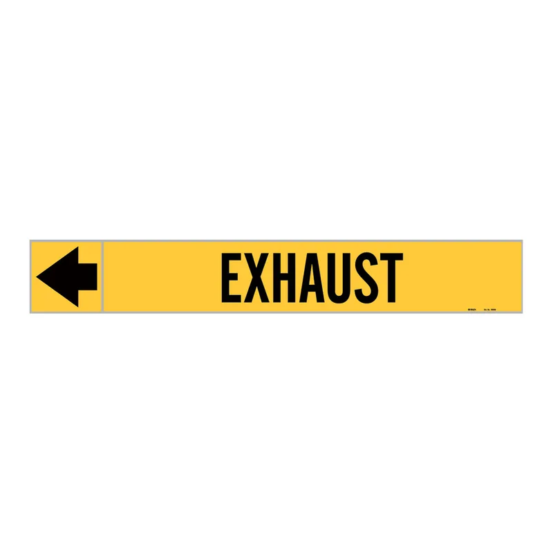 Brady EXHAUST Duct Markers