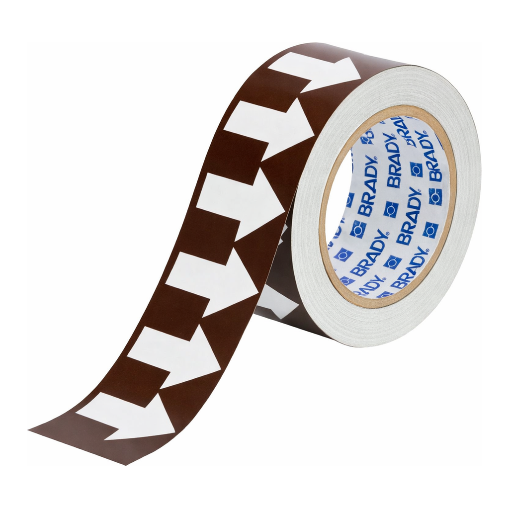 Brady Pipe Marker Tape with Arrows
