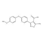Merck 3-(4-(4-Methoxyphenoxy)phenyl)-5-methylisoxazole-4-carboxylic acid